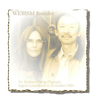 WEBISM founder PYGOYA, Ingrid Kamerbeek 2003